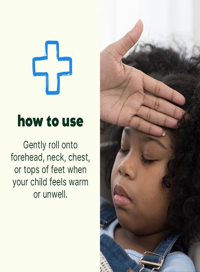 Plant Therapy Kids Cool Comfort Pre-Diluted Essential Oil Roll-On Blend 10 mL (1/3 oz) Relaxation, Cooling Comfort, Seasonal Wellness, Calming Aromatherapy for Kids - Image 2